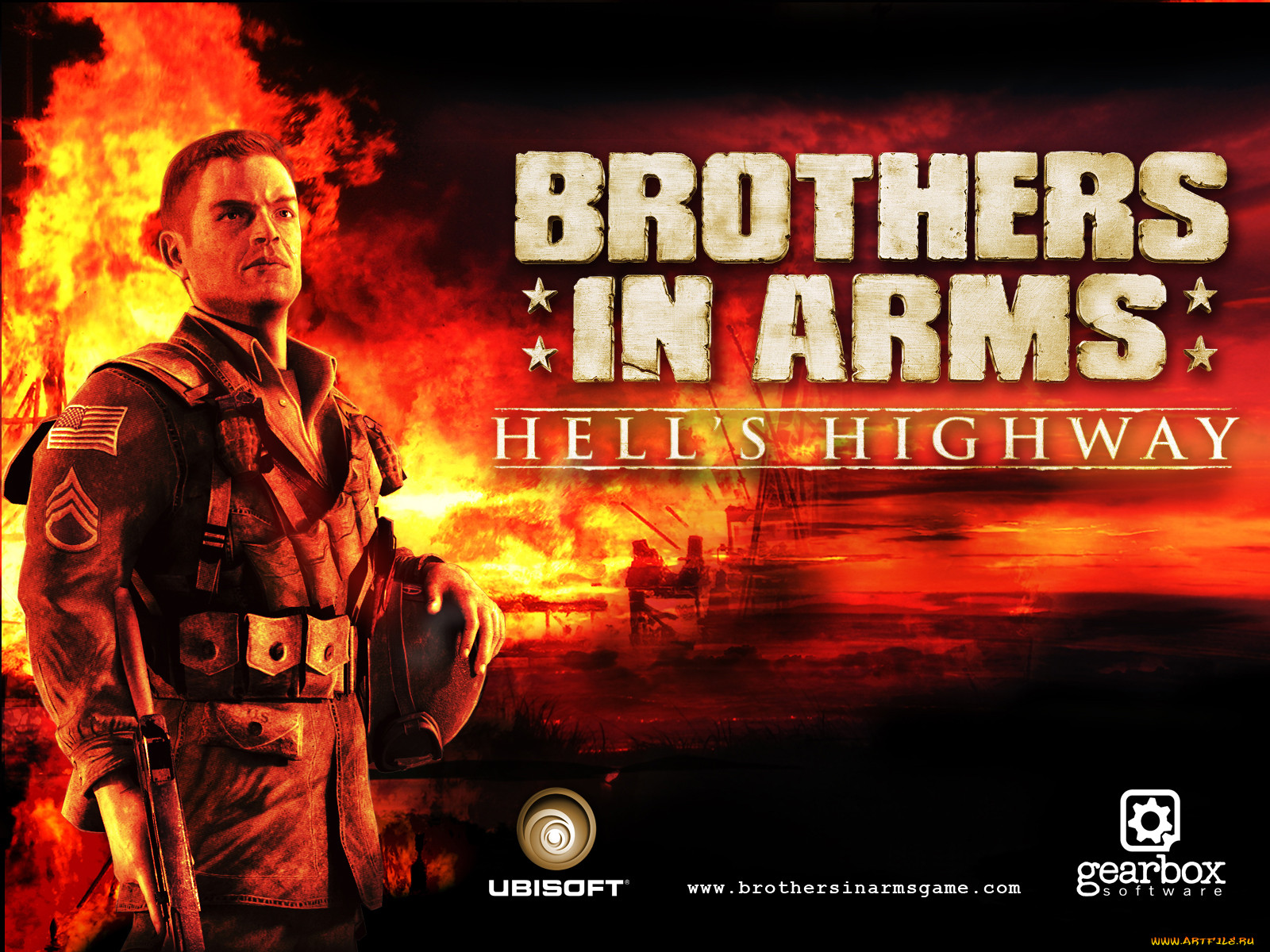 Обои Видео Игры Brothers in Arms: Hell`s Highway, обои для рабочего стола,  фотографии видео, игры, brothers, in, arms, hell`s, highway Обои для  рабочего стола, скачать обои картинки заставки на рабочий стол.